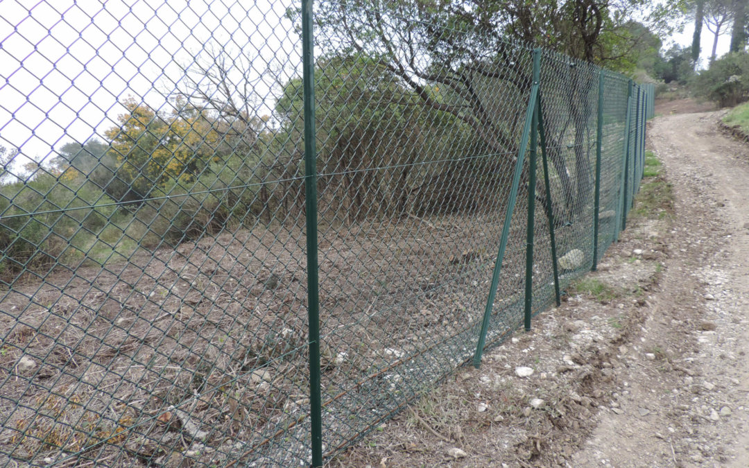 l’installation de clôture Cipières 06620