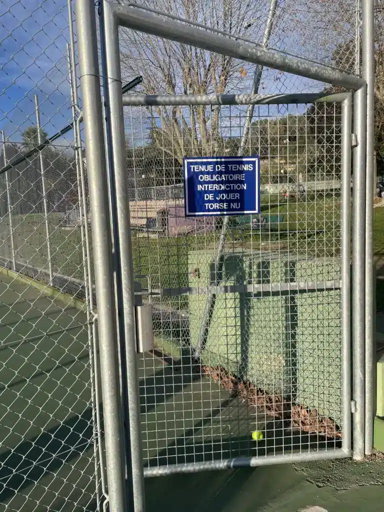 Portillon Tennis 1,00m x 2,00m