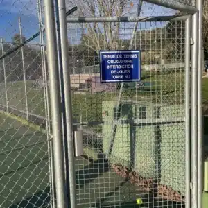 Portillon Tennis 1,00m x 2,00m