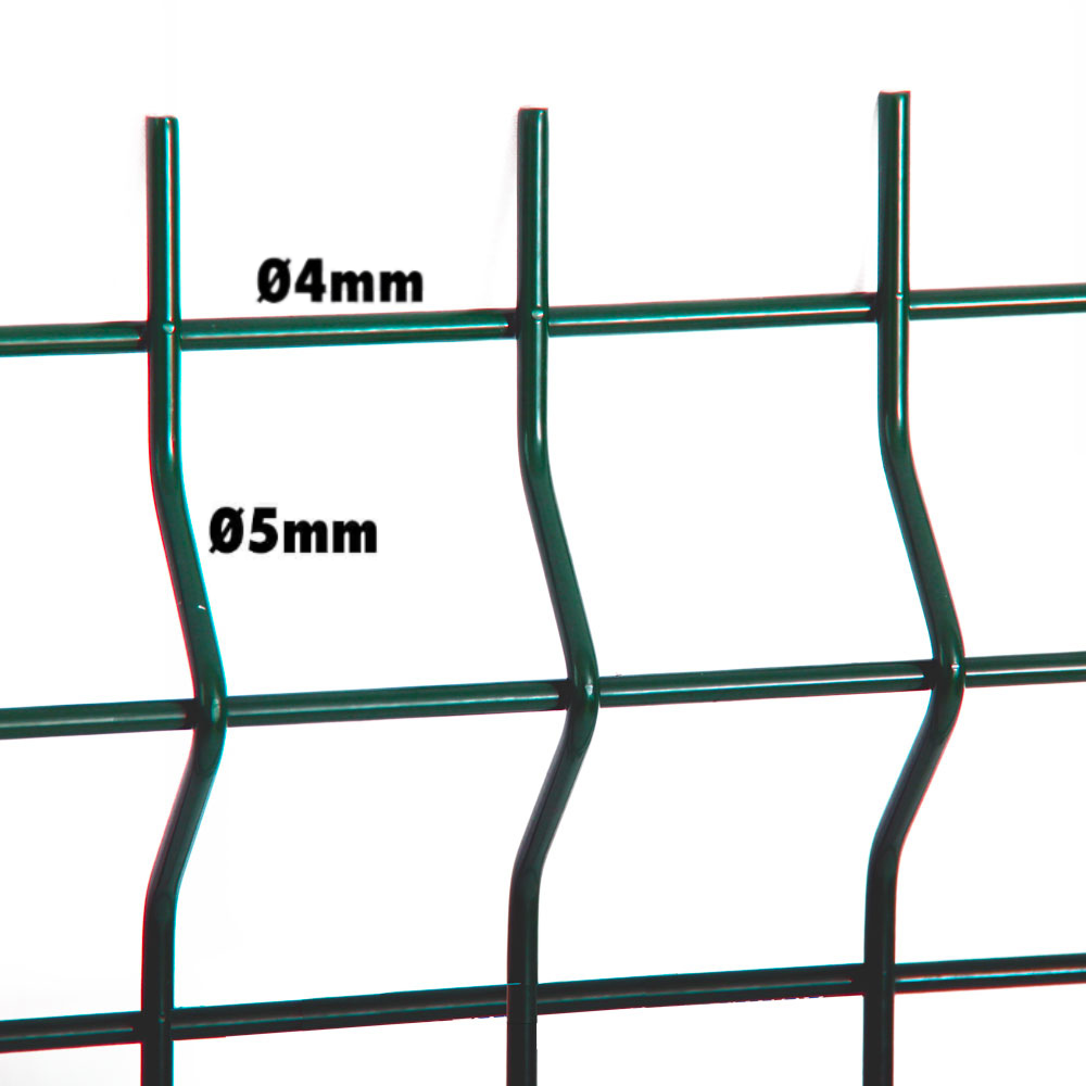 Panneau rigide fil 5 mm, clôture grillage rigide Pro